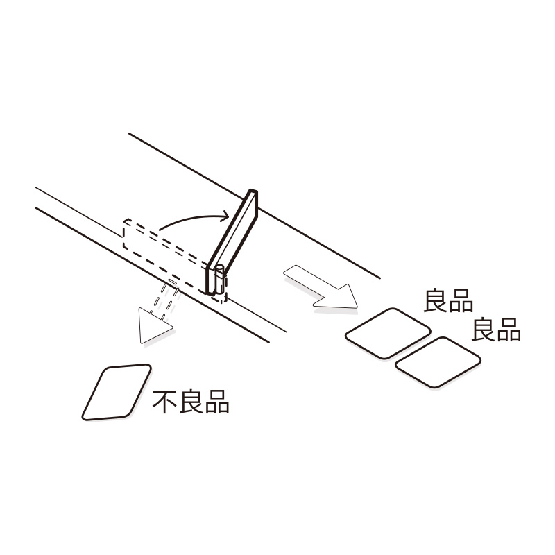 选别机构- 刮板式