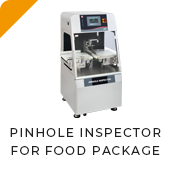 PINHOLE INSPECTOR FOR FOOD PACKAGE